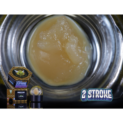 Photograph of product: Cannabee Extracts 2 Stroke Cured Resin Terp Badder 1g