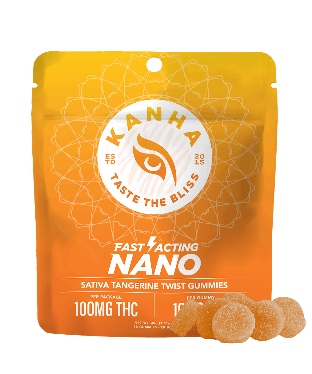 Photograph of product: Tangerine Twist Gummies - 10 Pack
