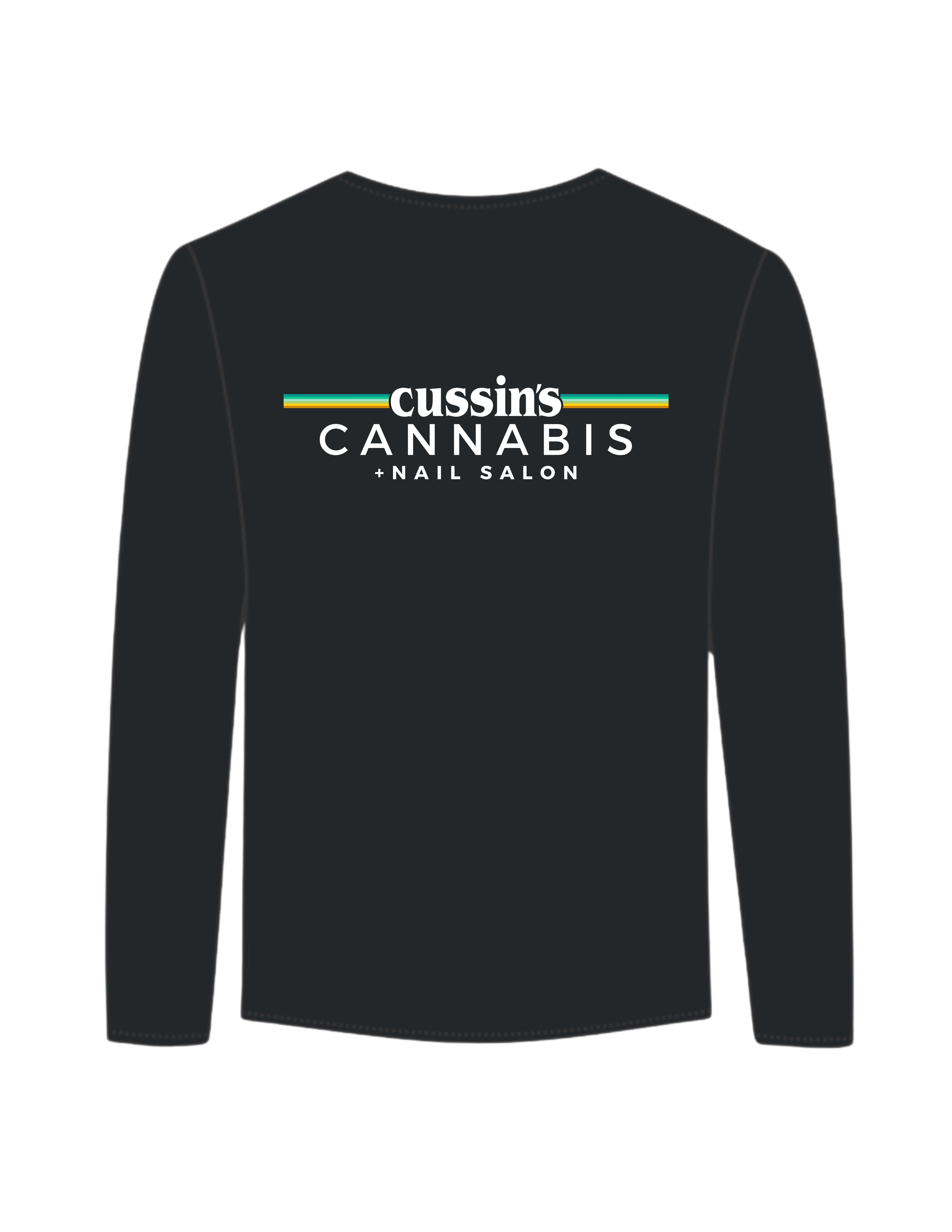Photograph of product: Cussin's | Long Sleeves Black | Medium