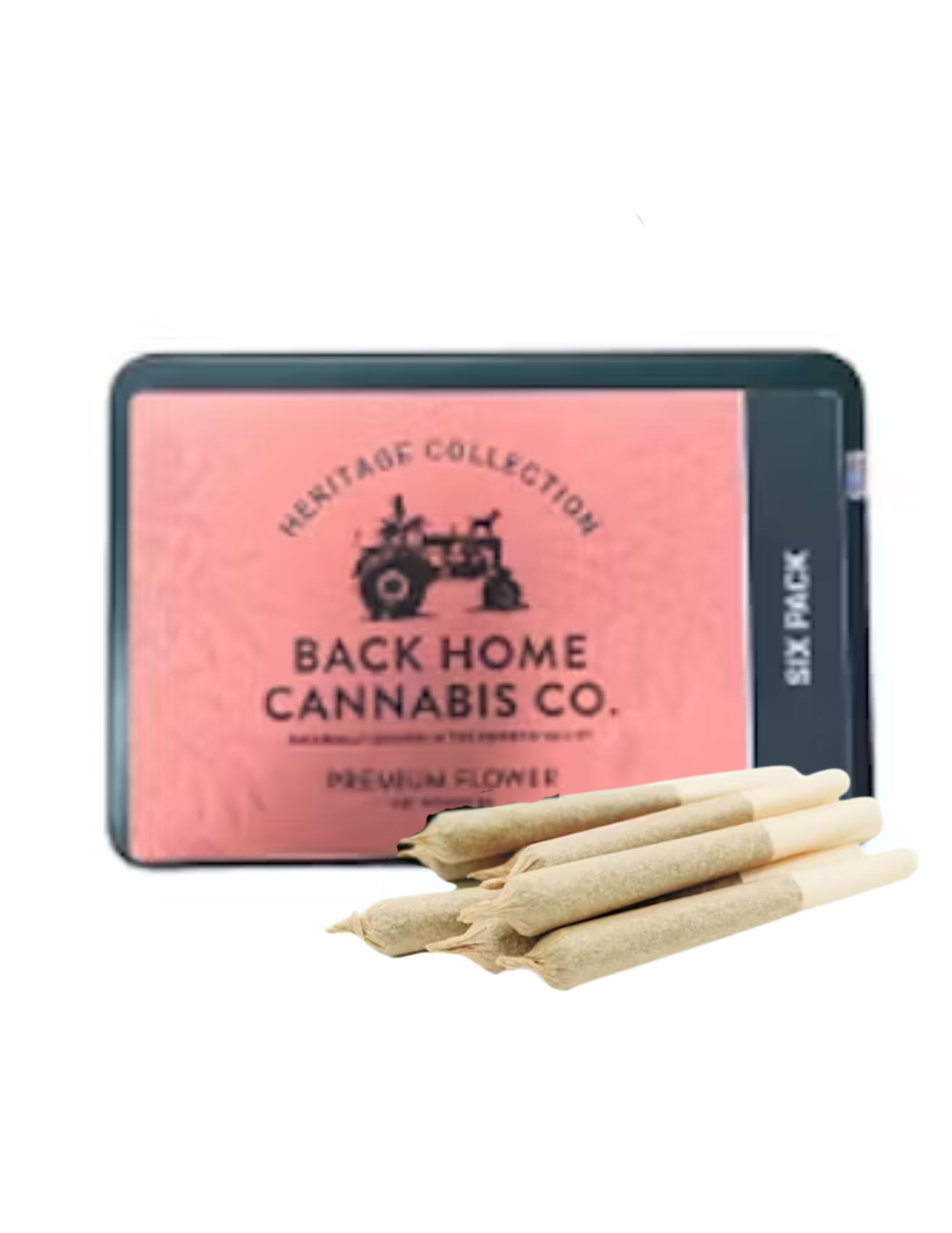 Photograph of product: Back Home Oui'd Co. | 6pk PREROLLS | Trainwreck