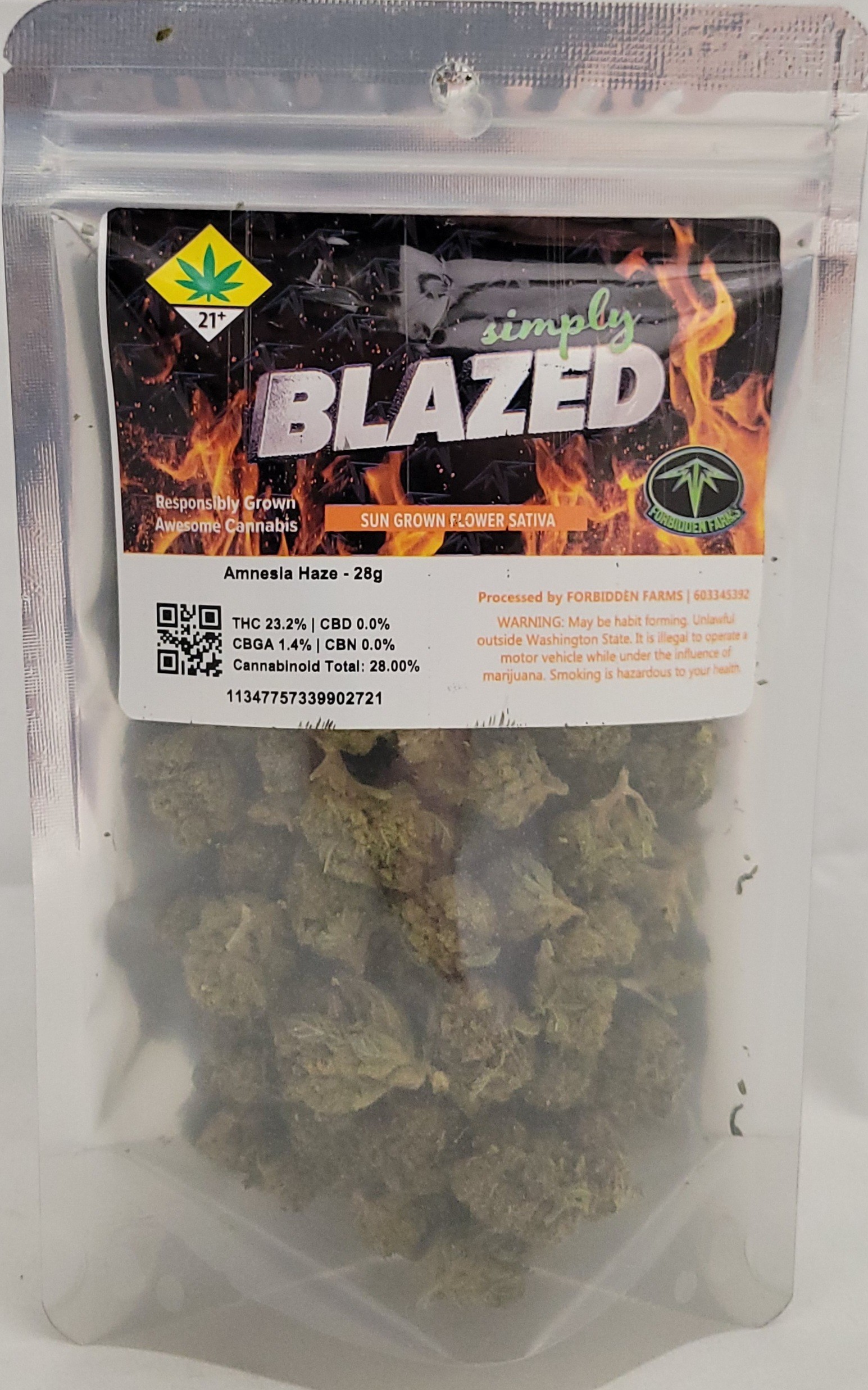 Photograph of Product: Amnesia Haze | 28g
