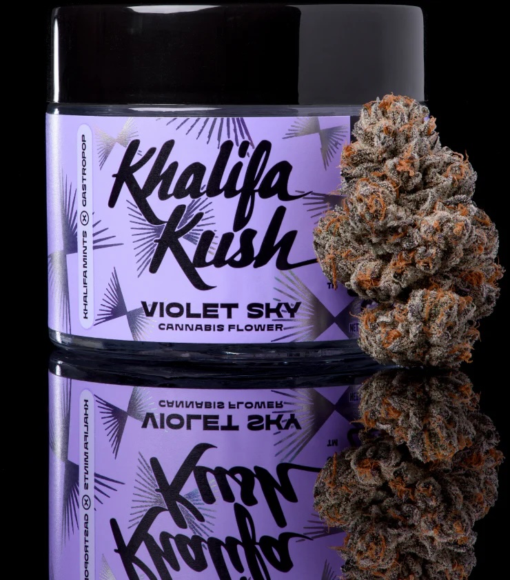 Photograph of product: Khalifa Kush | Violet Sky |  3.5G