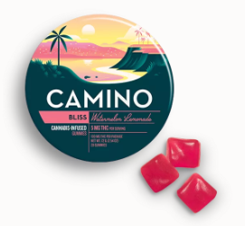 Photograph of product: Camino - Watermelon Lemonade (h) - Gummies - 100mg