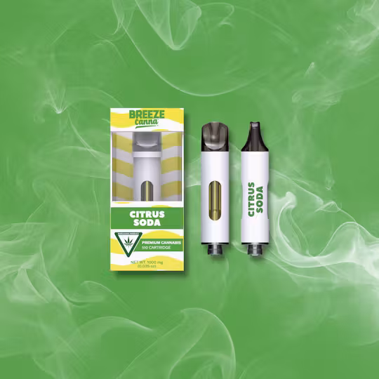 Photograph of product: Breeze Canna - Citrus Soda Cartridge