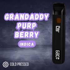Photograph of product: Grandaddy Purp Berry | Live Rosin Terps | AIO | 2g