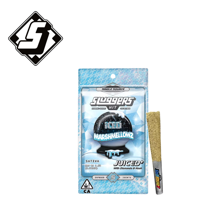 Photograph of product: MARSHMELLOWZ 3.5G INFUSED 5 PACK PREROLLS