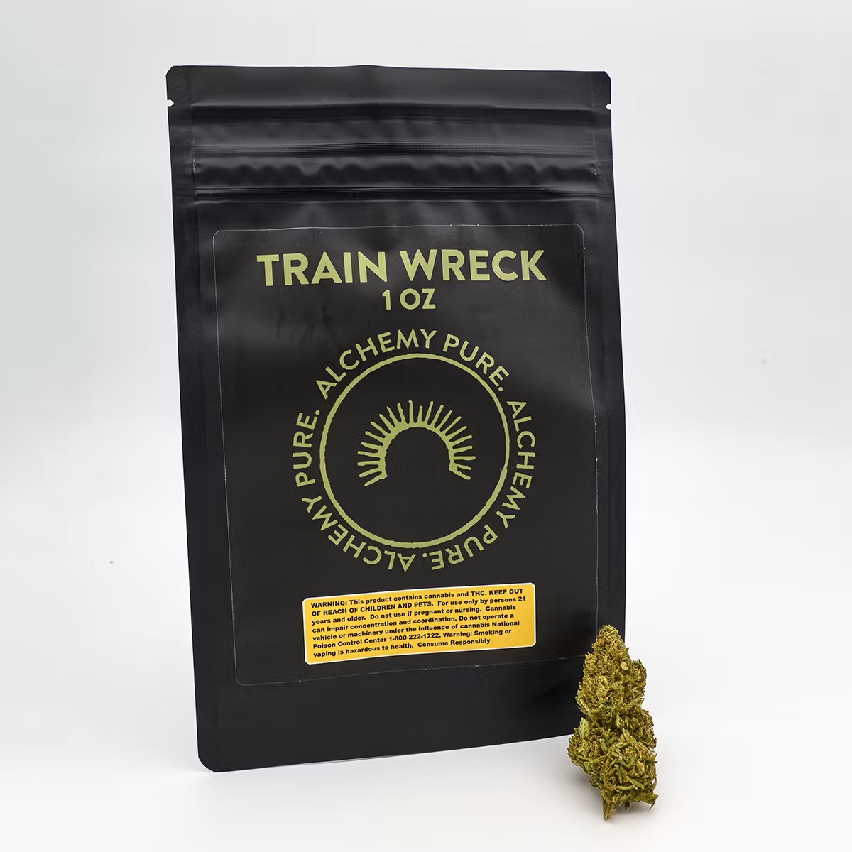Photograph of product: Alchemy Pure | Flower | Trainwreck - 28g