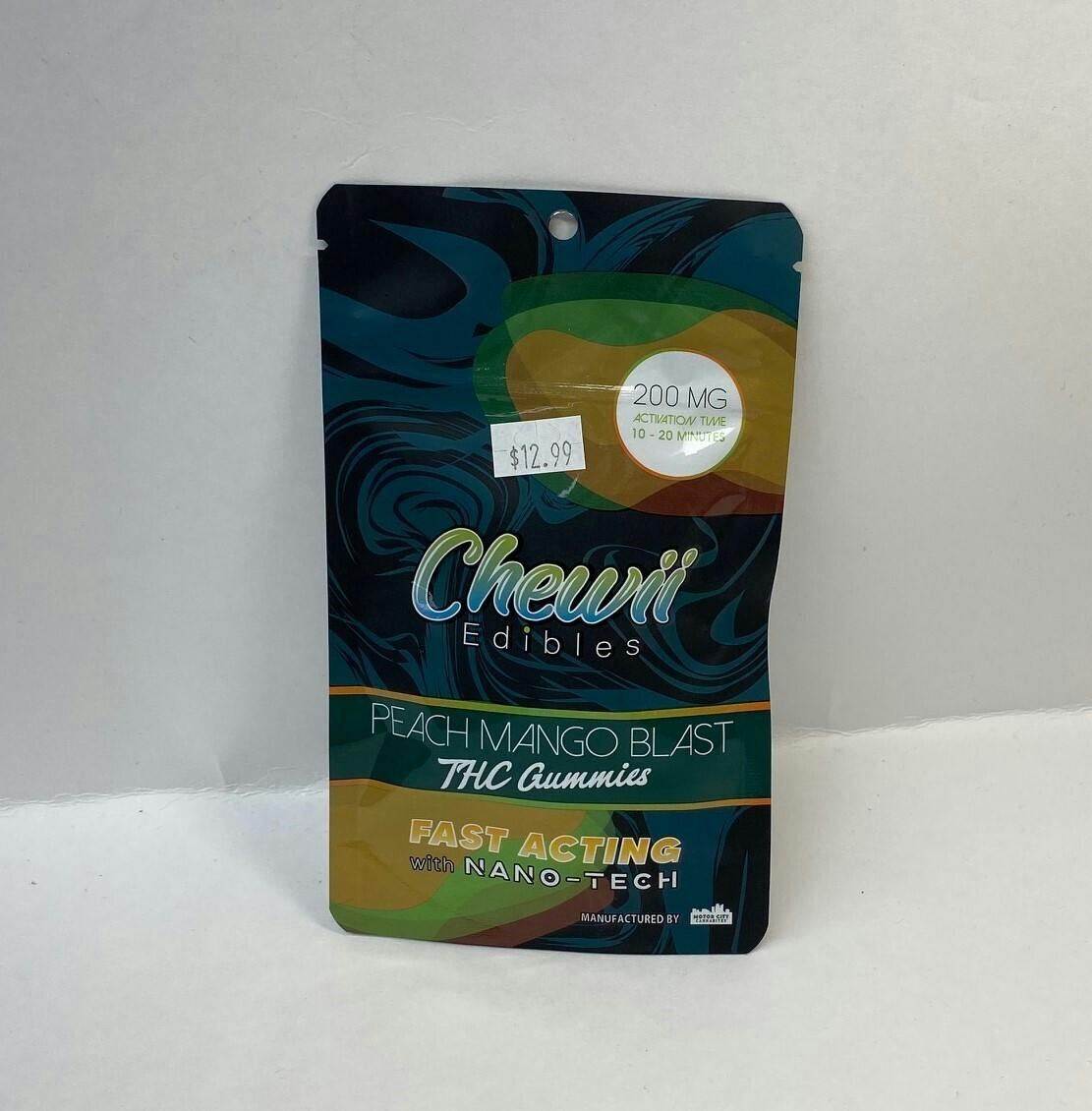 Photograph of product: Chewii | Peach Mango Blast | 200mg