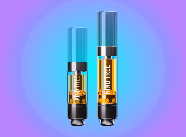 Photograph of product: Kind Tree l Garlic Jam Live Resin Vape Cart l 1g