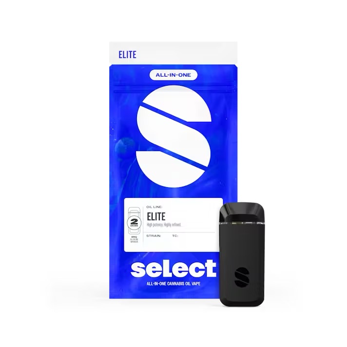 Photograph of product: Select Elite - Tahoe OG - Disposable