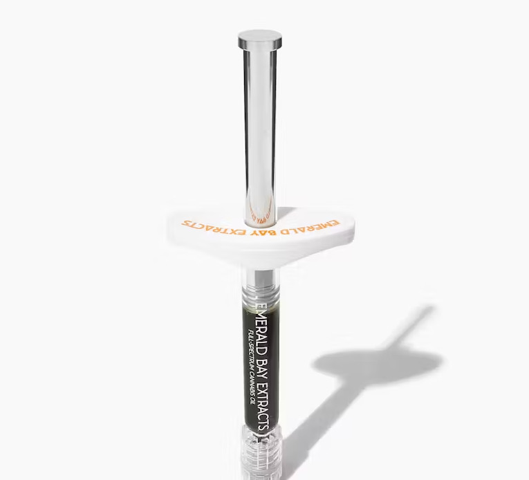 Photograph of product: WHITE CBG [H] RSO SYRINGE - 1 G