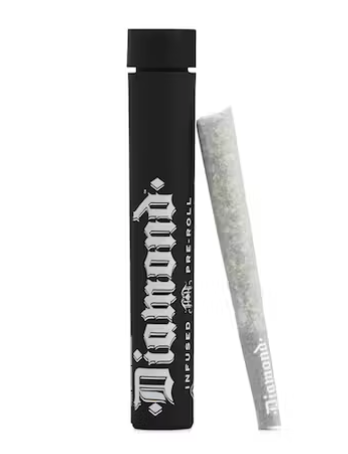 Photograph of product: Apple Tartz - 1g TH-ouia Diamonds Infused Pre Roll | Heavy Hitters