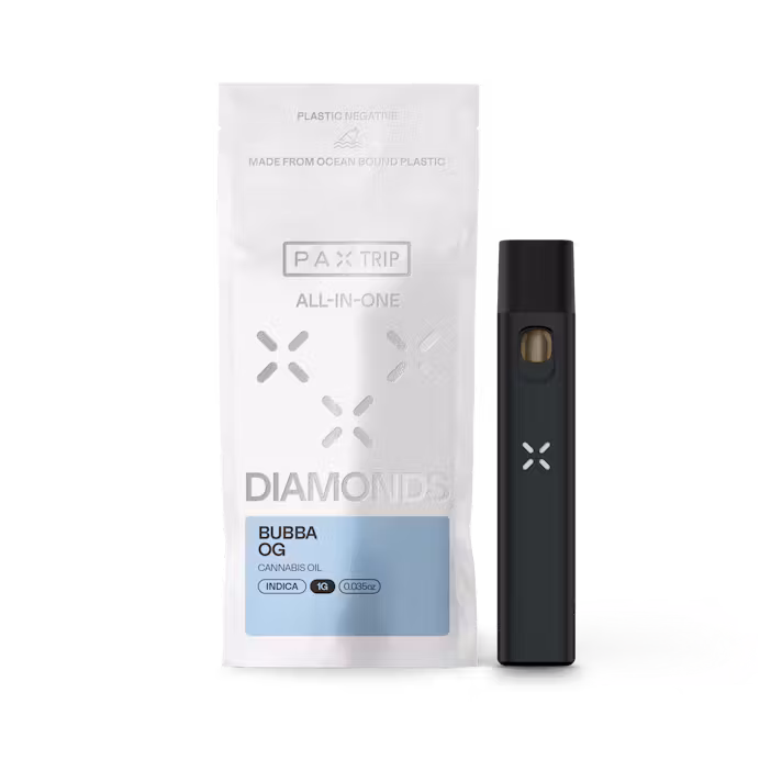 Photograph of product: Bubba OG Liquid Diamonds Disposable Vape Pen 1g