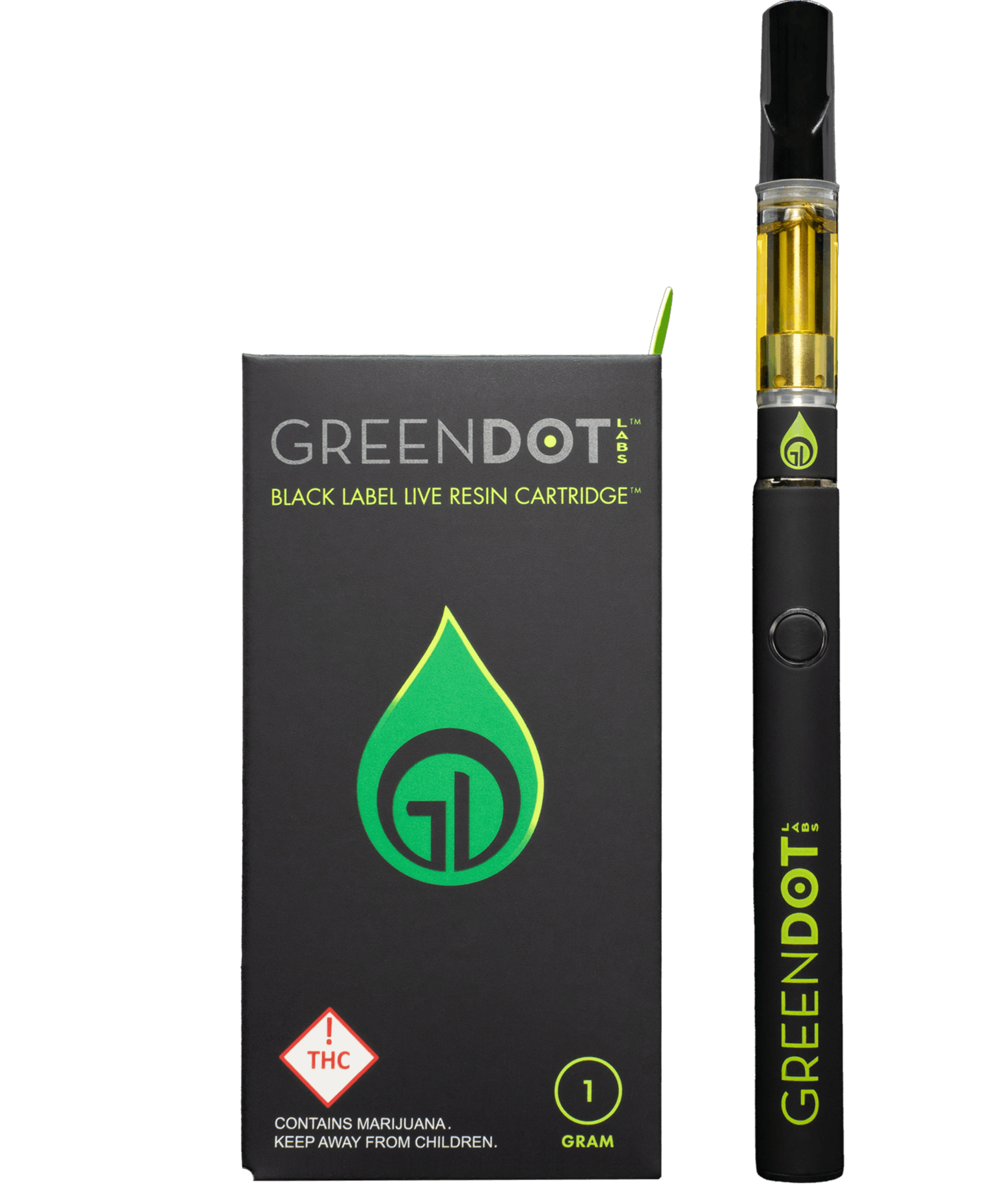 Photograph of product: Green Dot Labs - Reba Jam 1g Live Resin Cart