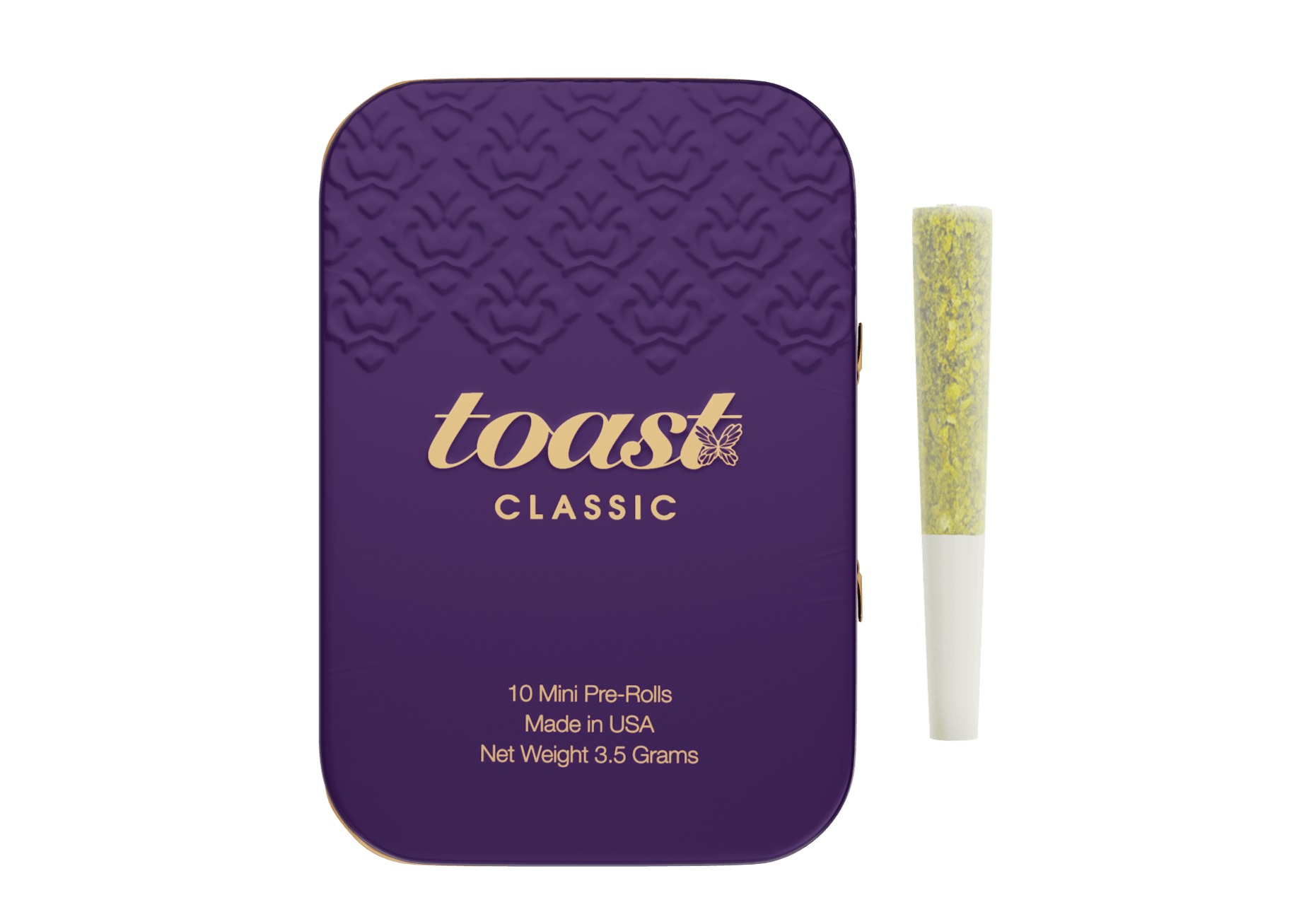 Photograph of product: toast | Durban Daydream | Classic | 0.35g Pre-Rolls | 10pk
