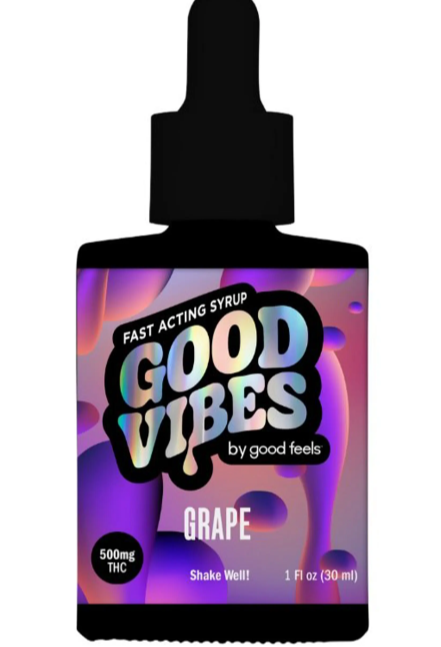 Photograph of product: (Good Vibes) Grape Fast Acting Syrup (H)