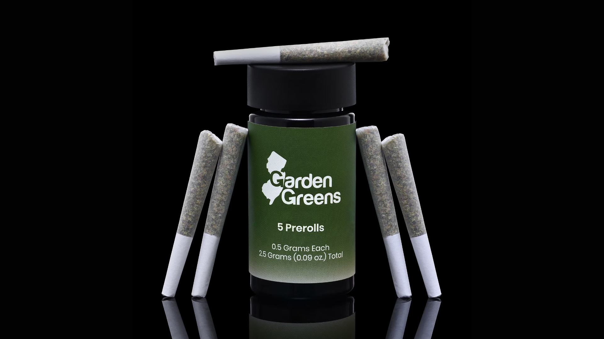 Photograph of product: Garden Greens -  Ice Wookie 5pk Pre-rolls