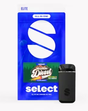 Photograph of product: Select Terpologist Briq Disposable Mountain Diesel /2000mg - 8401