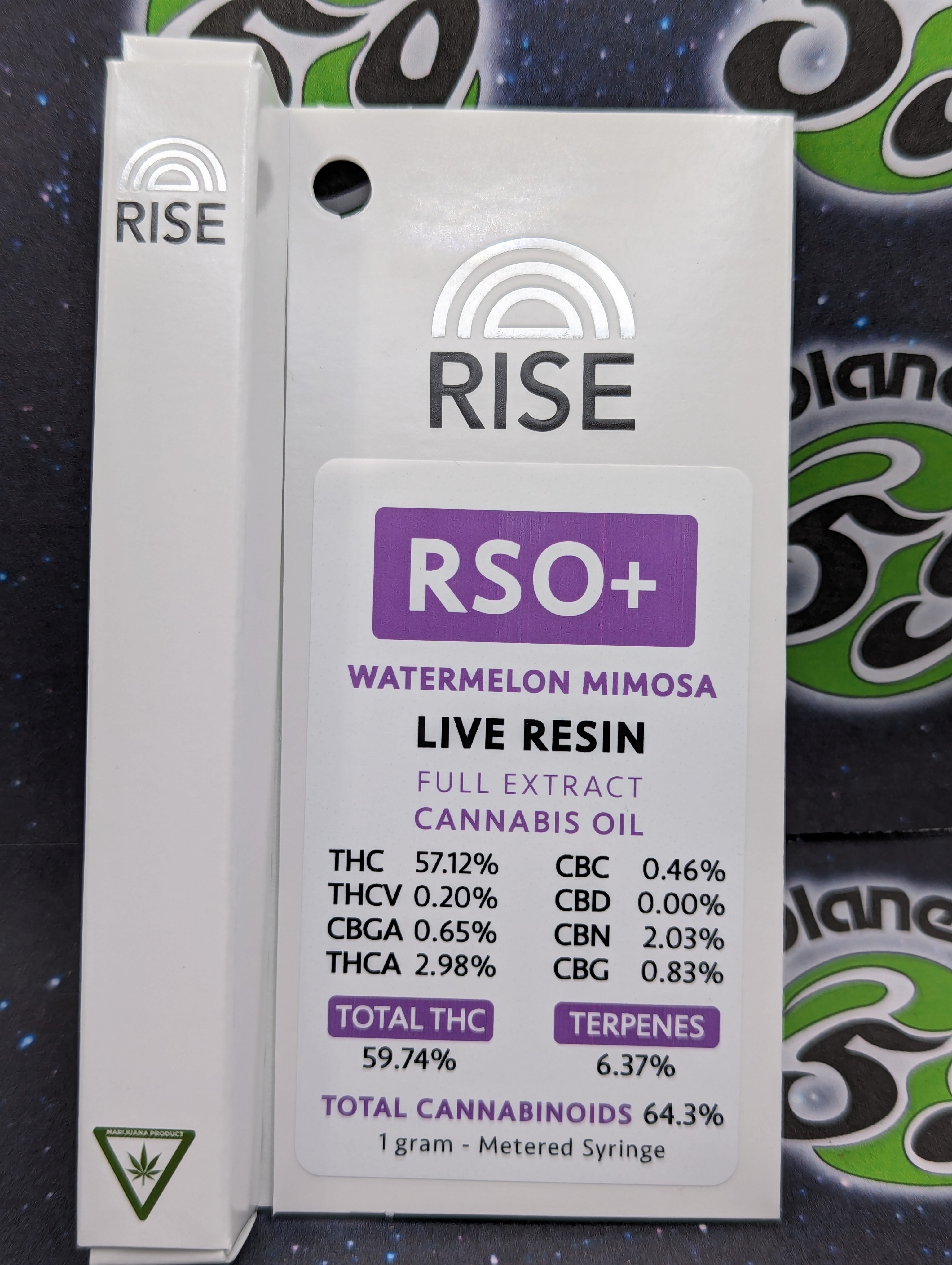 Photograph of product: RISE | RSO + Watermelon Mimosa