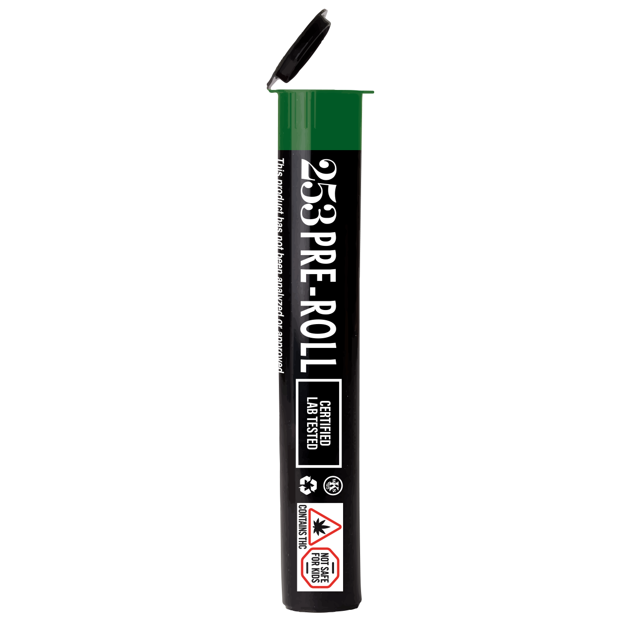 Photograph of product: 253 | Strawnana Gushers | Preroll