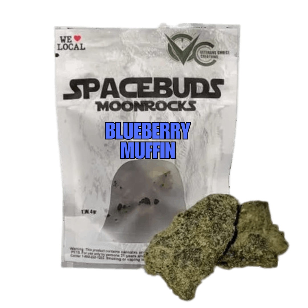 Photograph of Product: Blueberry Muffin (IH) Spacebuds Moonrocks (4g)