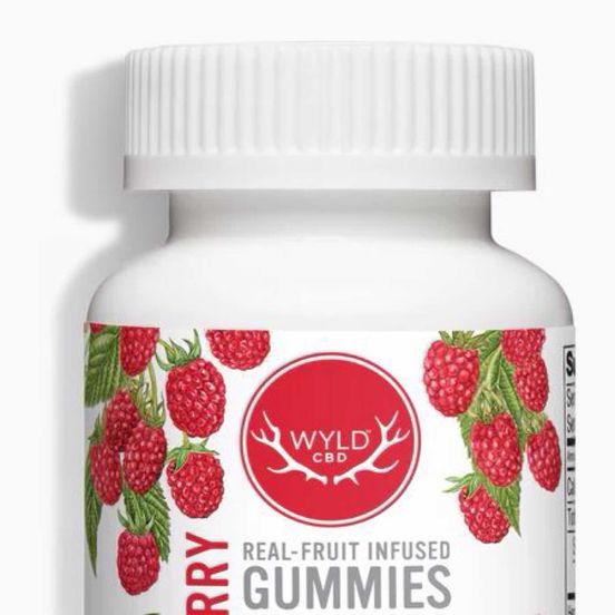 Photograph of product: WYLD Raspberry CBD 250MG - 