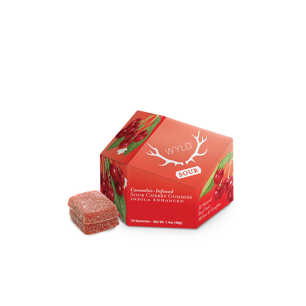 Photograph of product: Sour Cherry - ["100mg [10pk] Candy"]