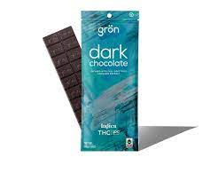 Photograph of product: Gron | Dark Chocolate Bar | 100mg