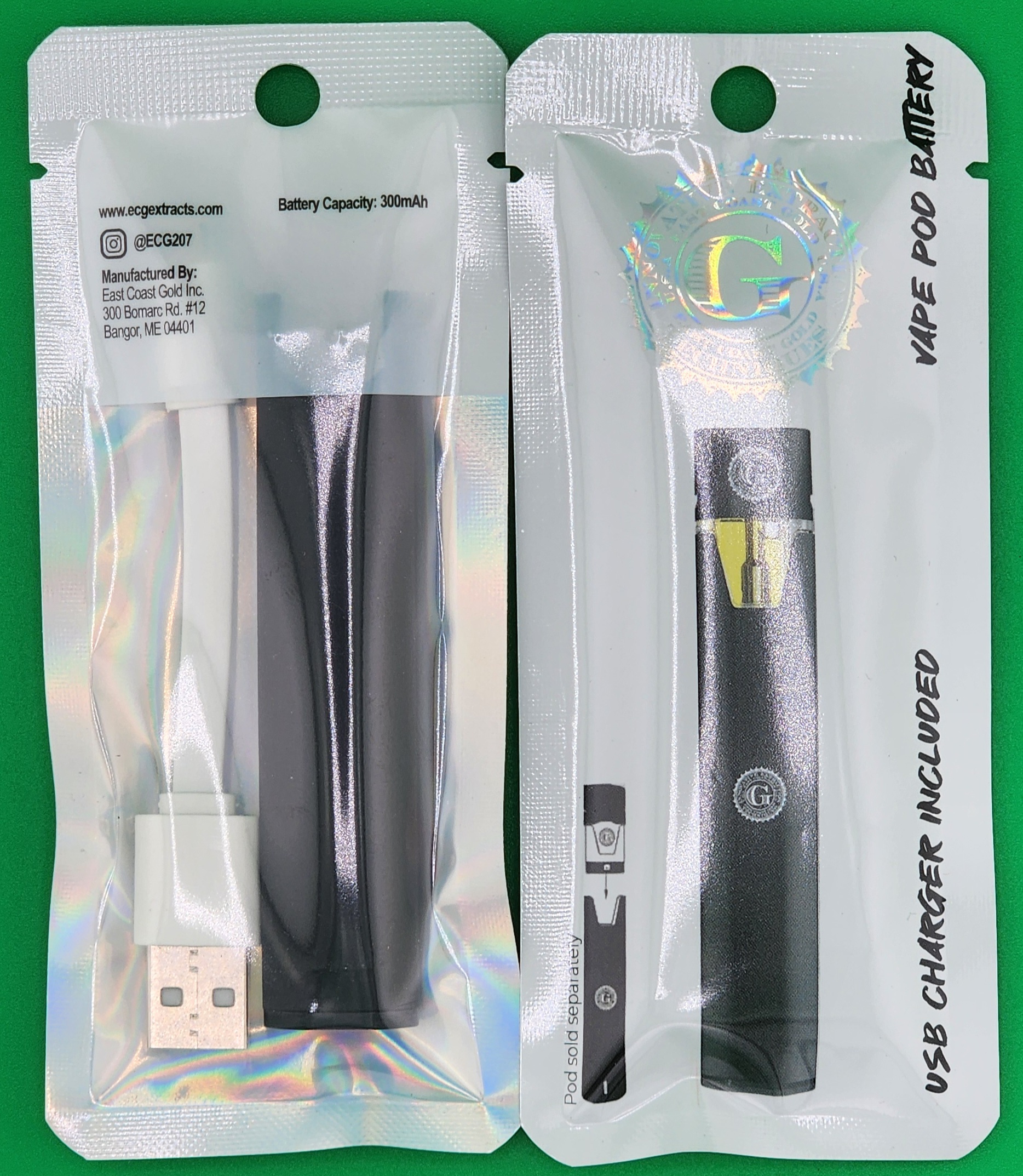 Photograph of product: pod battery