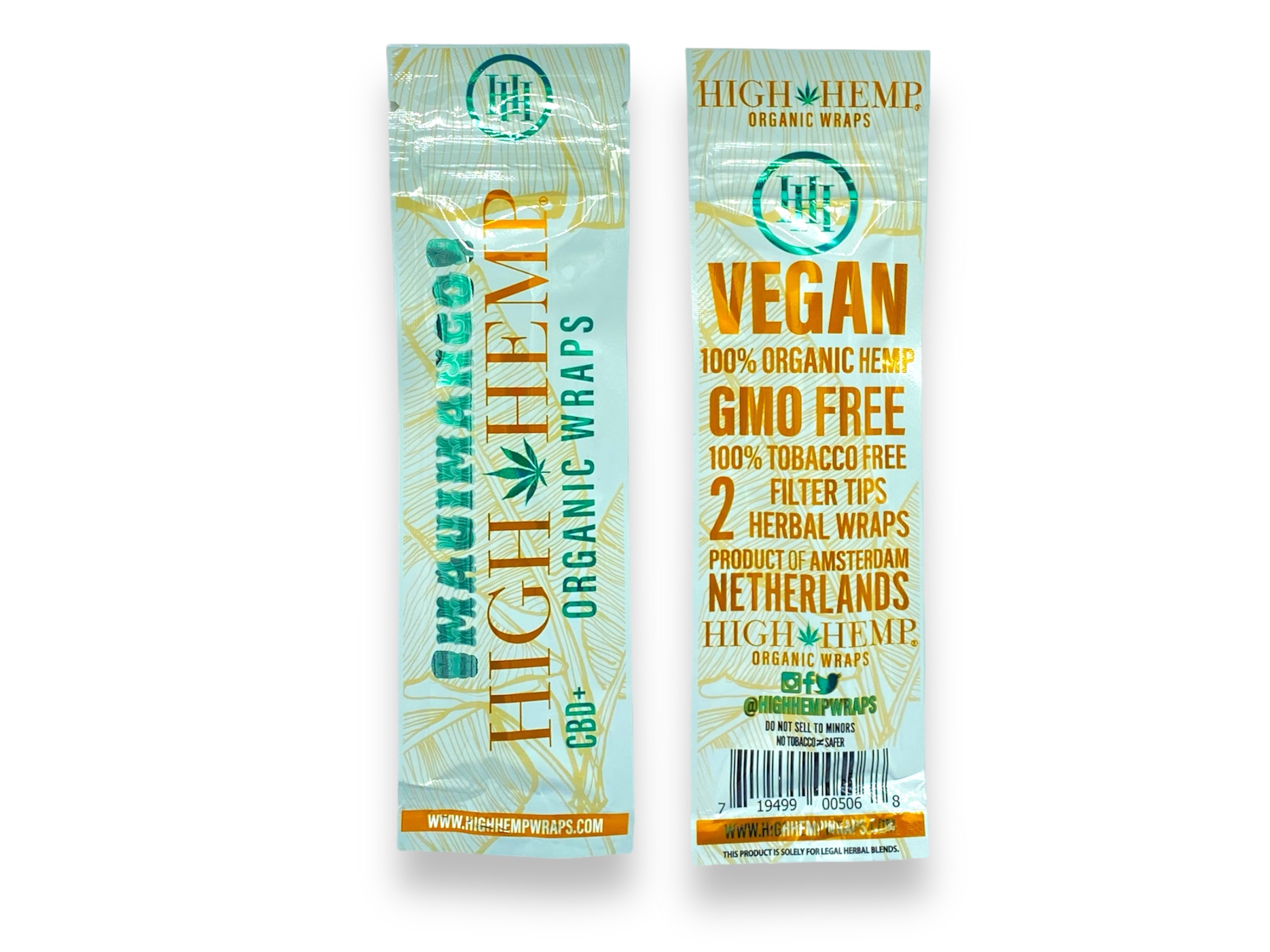 Photograph of Product: High Hemp Wraps - Maui Mango
