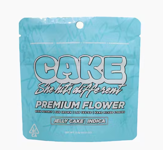 Photograph of product: Cake Jelly Cake Oui'd Premium Flower 3.5g
