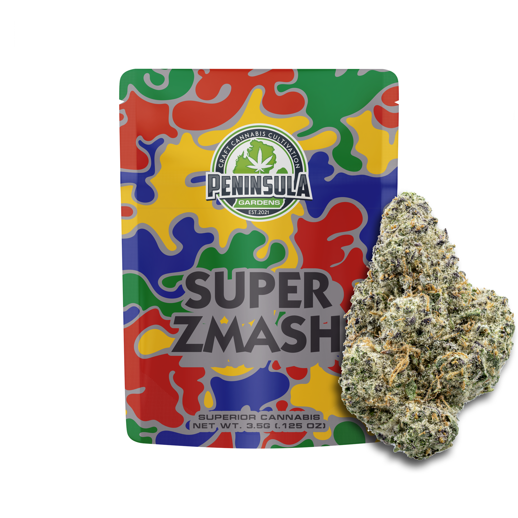 Photograph of Product: Super Zmash | 3.5G Bag