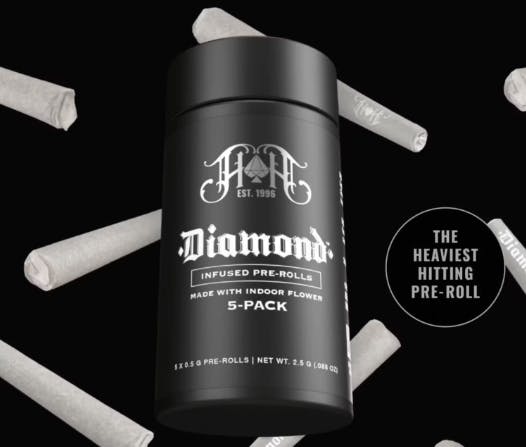 Photograph of product: Super Jack Diamond Infused 5pk - 