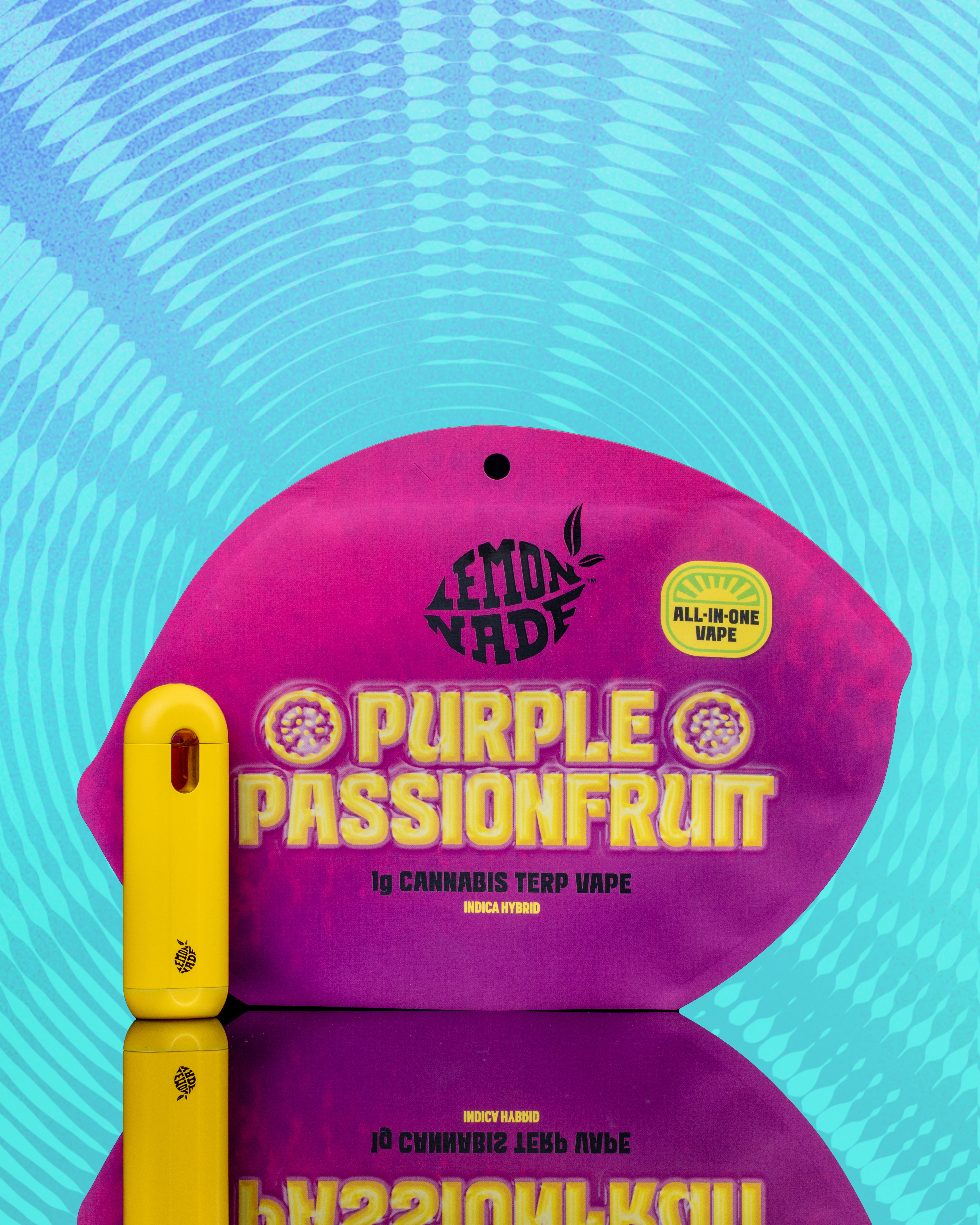 Photograph of product: Disposable 1g Purple Passionfruit