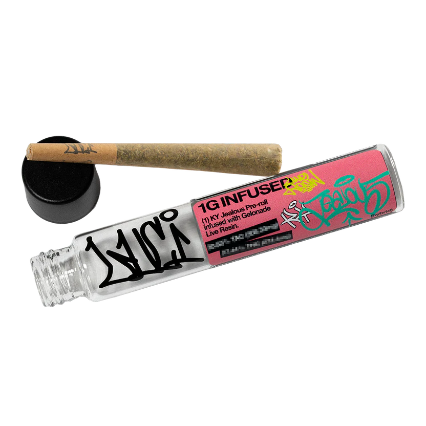 Photograph of Product: Luci Live Resin Infused Pre-Roll - KY Jealous