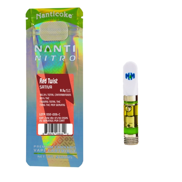 Photograph of product: Nanticoke | Red Twist (S) | AIO | 2g