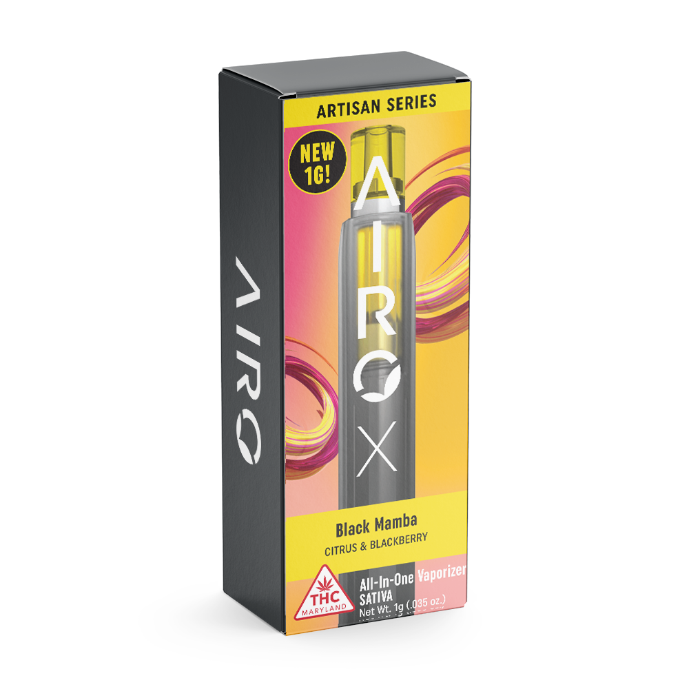 Photograph of product: Black Mamba Disposable 1g - AiroX