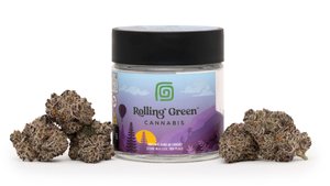 Photograph of product: Rolling Green | Jar | White Chocolate Chip | 3.5g