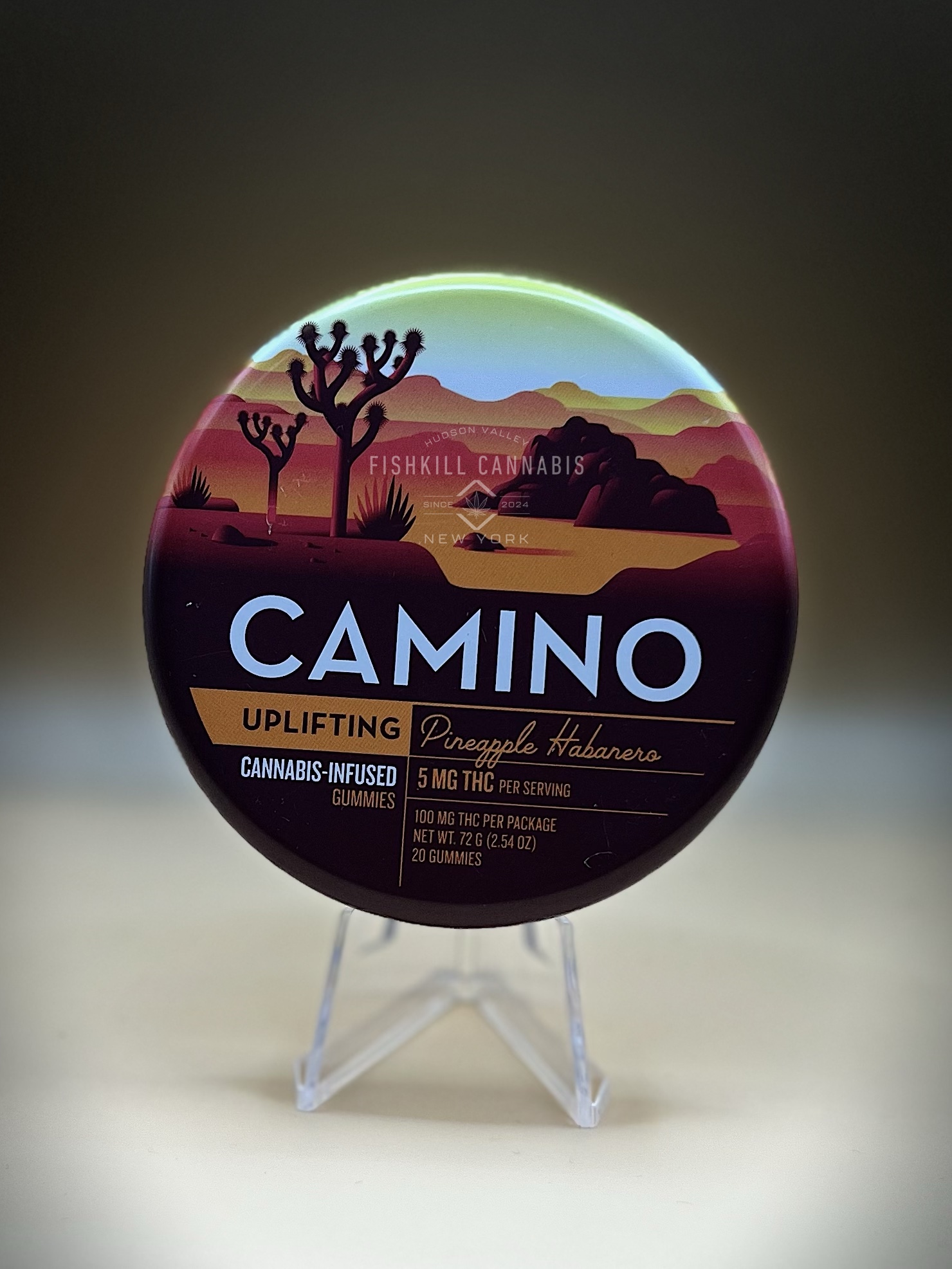 Photograph of product: Pineapple Habanero - 5mg Gummies - Camino