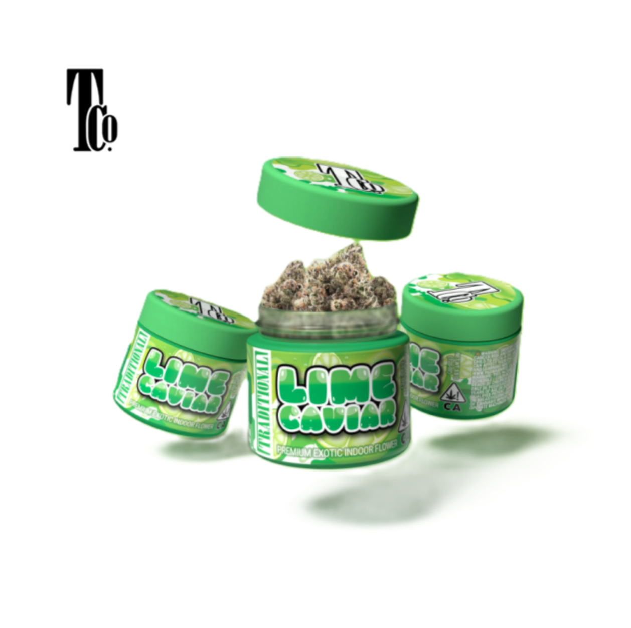 Photograph of product: LIME CAVIAR 3.5G
