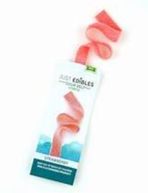 Photograph of product: (22697) 100mg Strawberry Sour Belt
