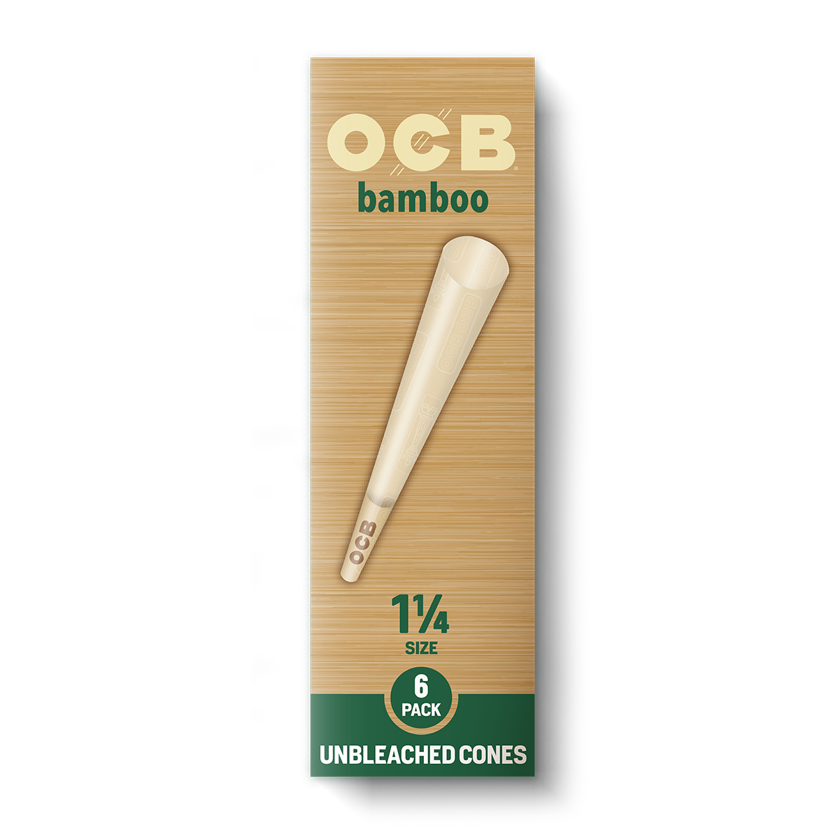 Photograph of product: 6pk OCB - Bamboo 1 1/4