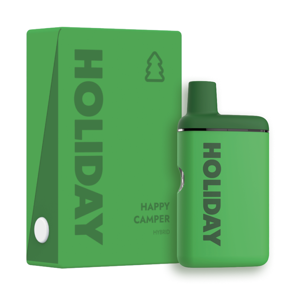 Photograph of product: HOLIDAY | Happy Camper | 0.5g Disposable