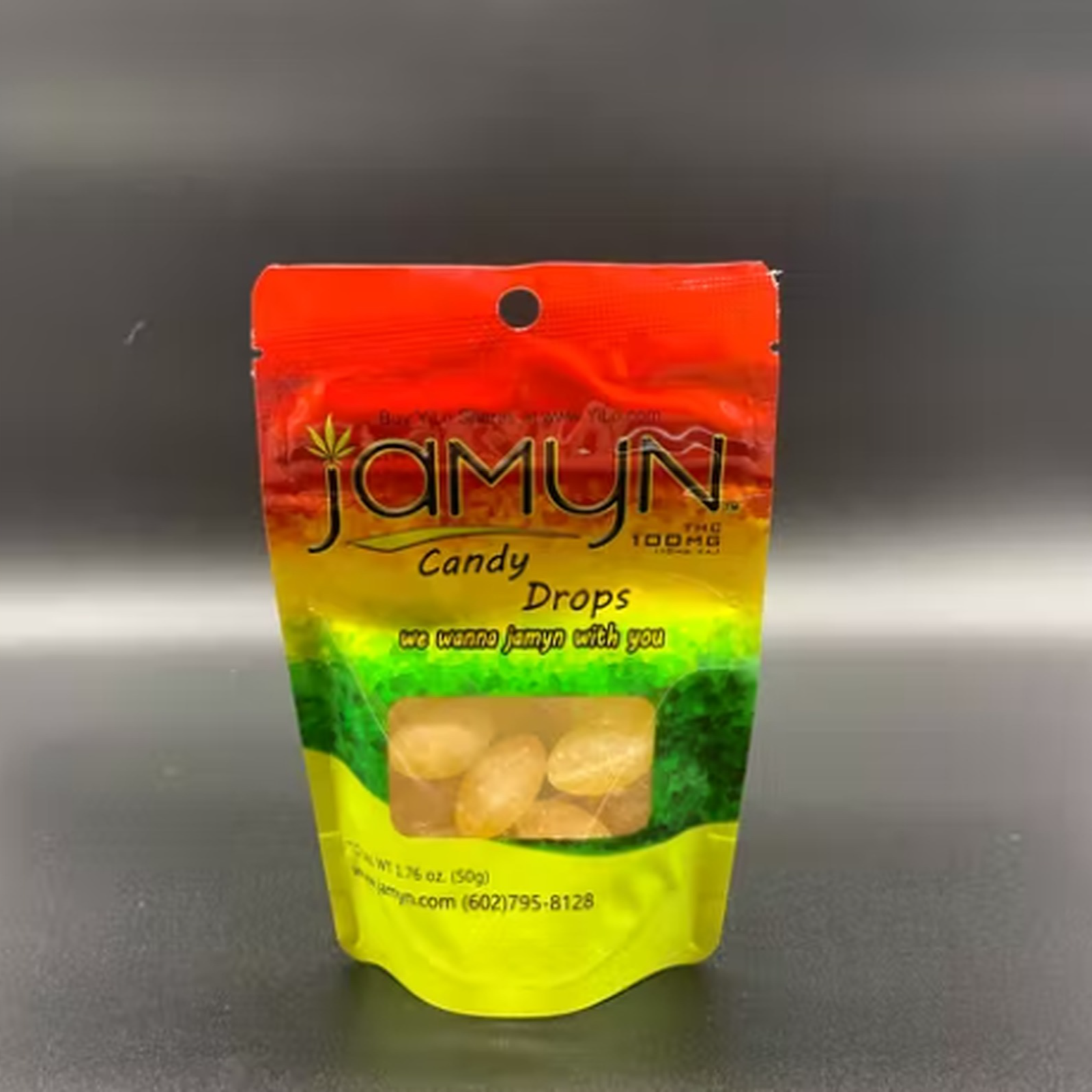 Photograph of product: 100MG JAMYN - Lemon Drops