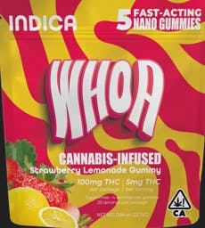 Photograph of product: Strawberry Lemonade (I) Gummies 5PK 100MG - Retail