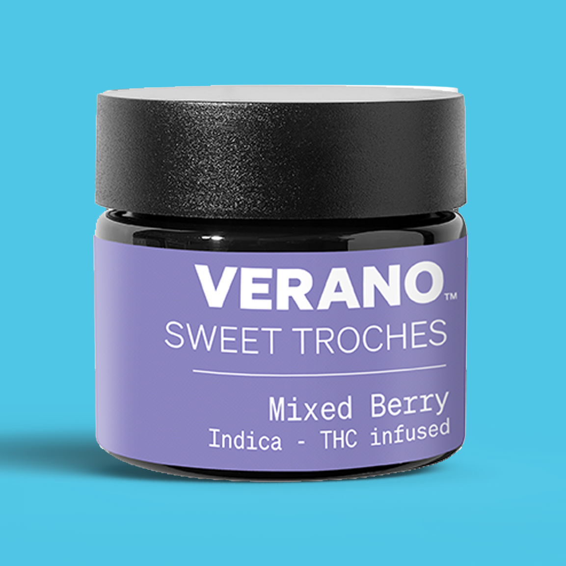 Photograph of product: Mixed Berry Troches 100mg (10-Pack | 10mg Each)