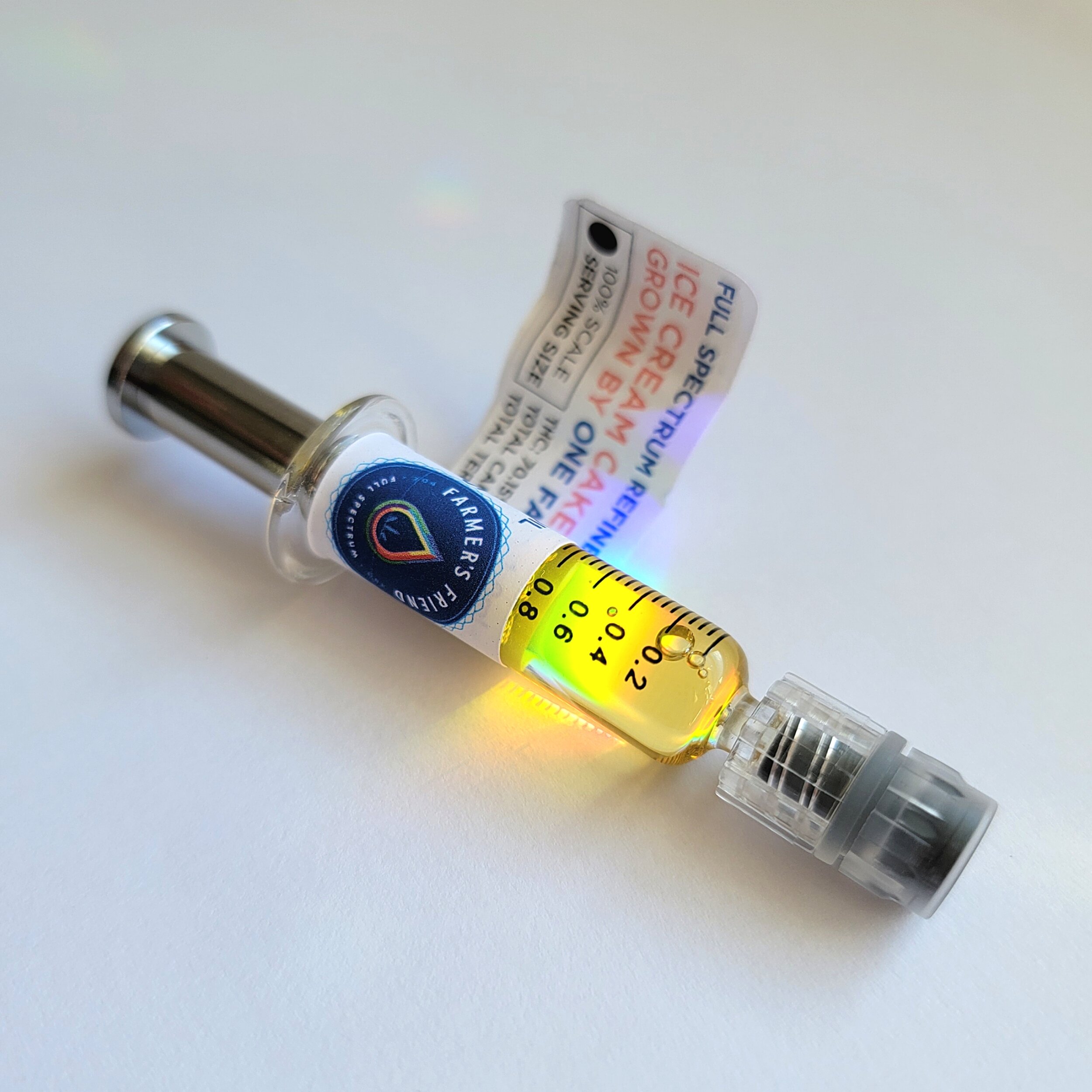 Photograph of product: Farmers Friend - 1G FECO - Lemon Kush CBG Oui'd Dripper