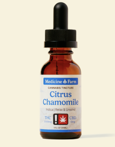 Photograph of product: Medicine Farm Botanicals | Citrus Chamomile Tincture | 30mL