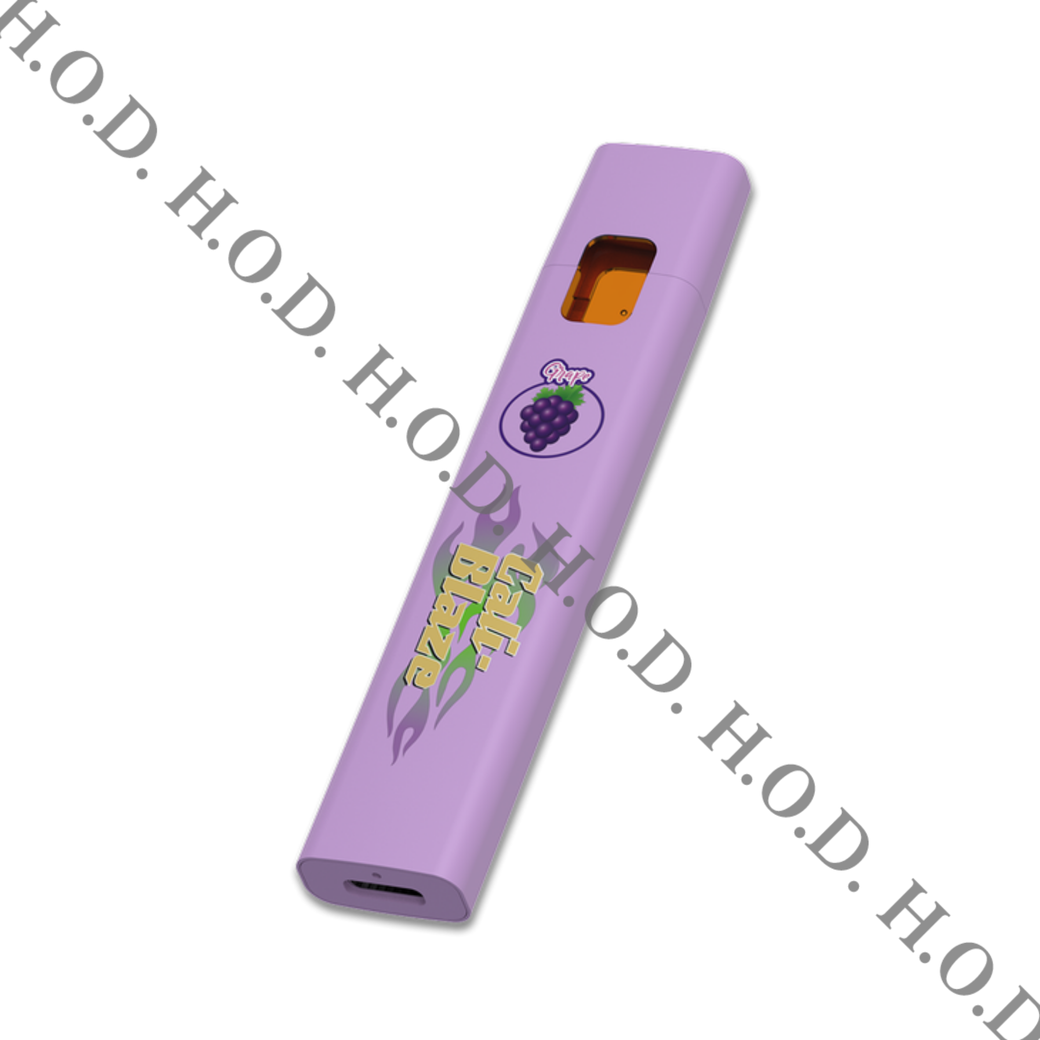 Photograph of product: Cali-Blaze Grape Live Resin Disposable 1g