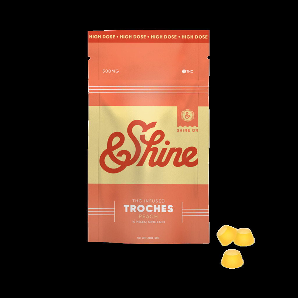 Photograph of product: Peach - ["500mg [10-Pack]"]